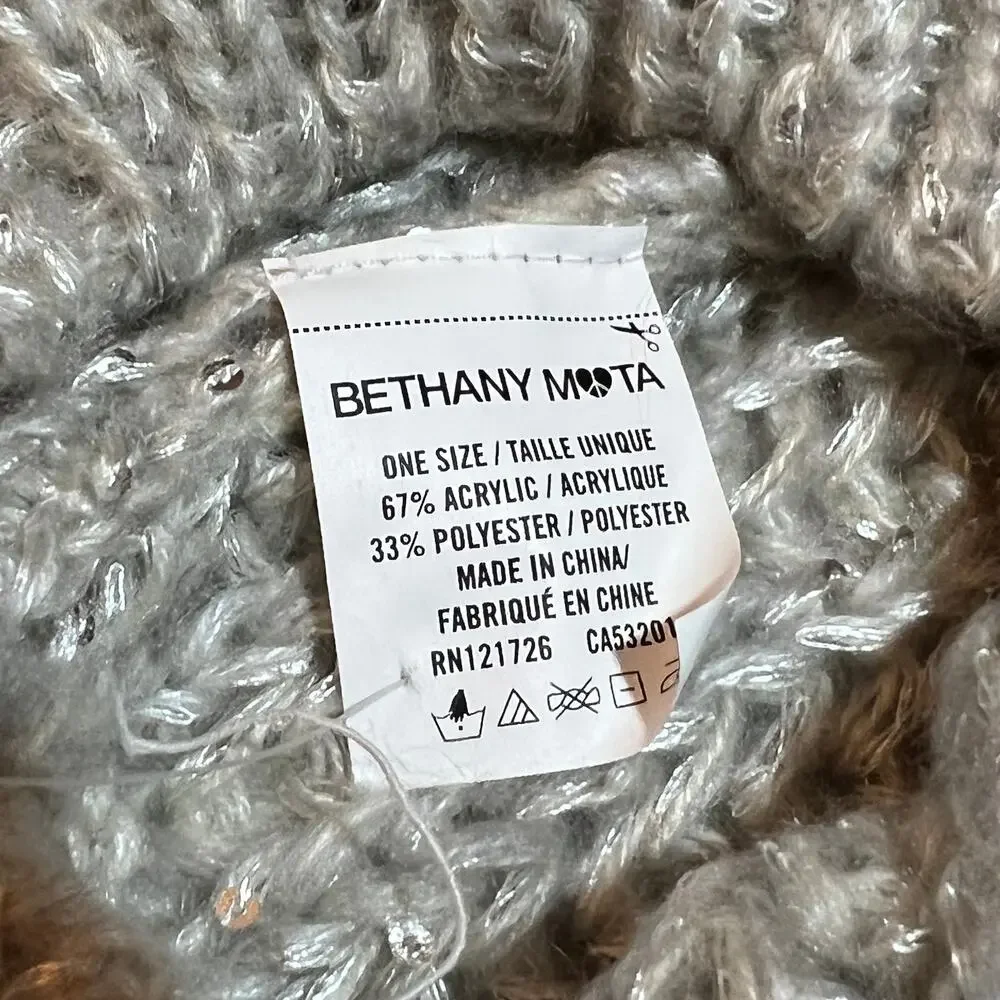 Bethany Mota Sequin Hat NWT